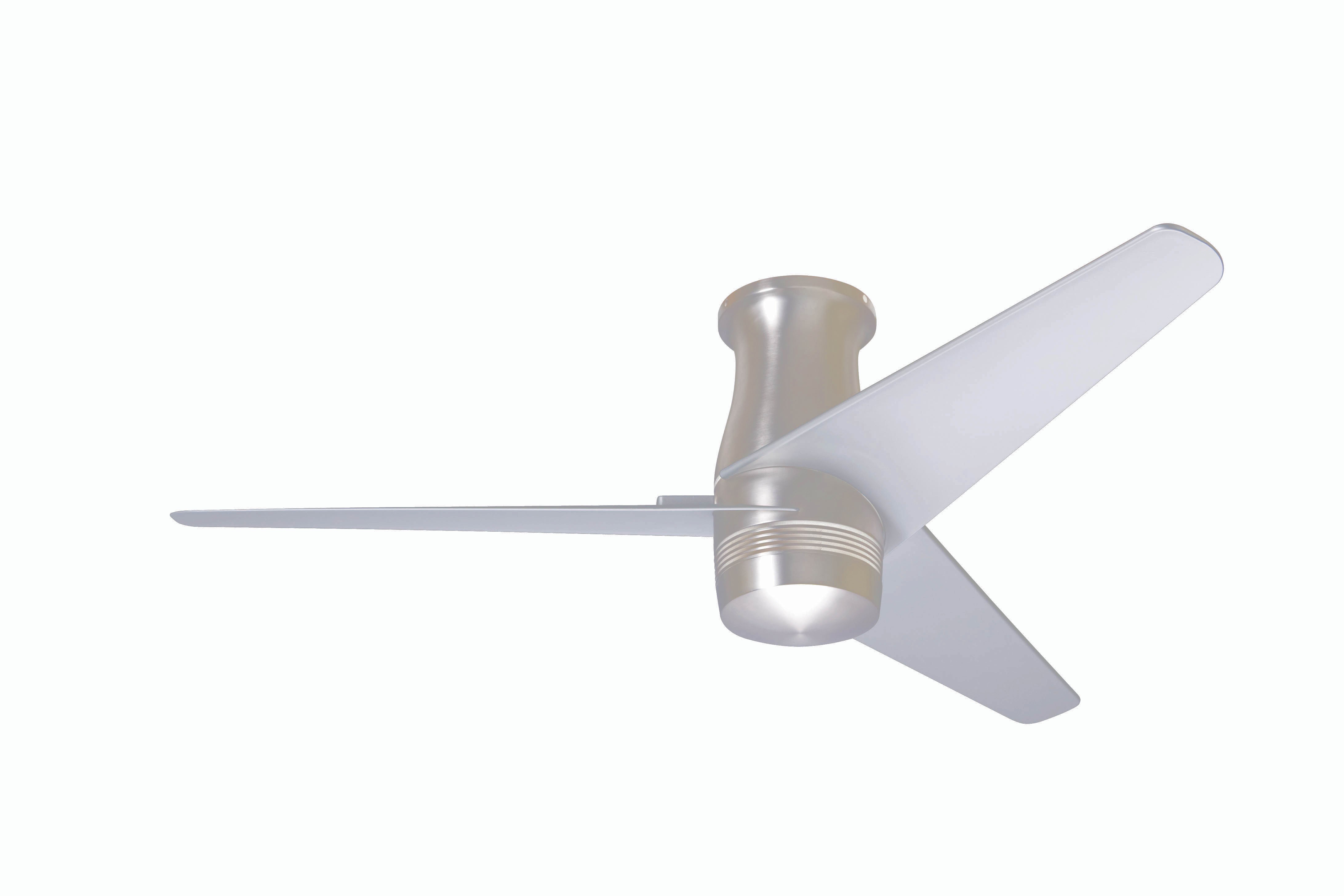 Modern Fan Company VELHUGBN50WHNLNC Velo Hugger Bright Nickel