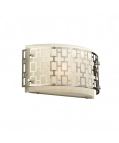 PLC Lighting 12153 PC 1 Light Wall Sconce Ethen Collection