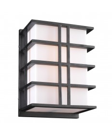 PLC Lighting 16646 BZ 2 Light Outdoor Fixture Amore Collection