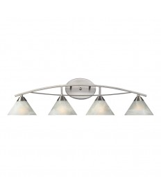 ELK Lighting 17019/4 Elysburg 4 Light Vanity in Satin Nickel