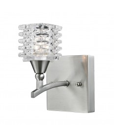 ELK Lighting 17130/1 Matrix 1 Light Bathbar in Satin Nickel