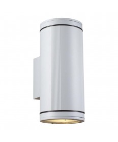 PLC Lighting 1884 WH 2 Light Outdoor Fixture Meridian Collection