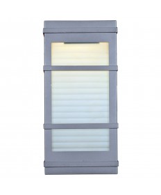 Access Lighting 20038LEDDMG-SAT/RFR Metropolis (s) LED Outdoor Wall