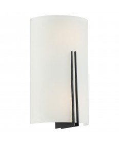 Access Lighting 20446LEDDLP-MBL/WH Prong 2 Light LED Wall Sconce