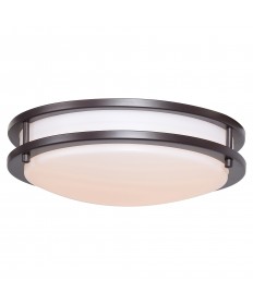 Access Lighting 20464LEDD-BRZ/ACR Solero Dimmable LED Flush Mount