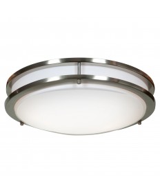 Access Lighting 20465LEDD-BS/ACR Solero Dimmable LED Flush Mount