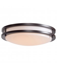 Access Lighting 20465LEDD-BRZ/ACR Solero Dimmable LED Flush Mount