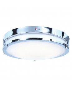 Access Lighting 20466LEDEM-CH/ACR Solero Emergency Backup LED Flush