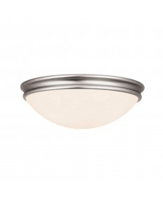 Access Lighting 20724LEDD-BS/OPL Atom (s) Dimmable LED Flush Mount