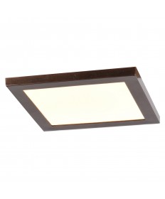 Access Lighting 20814LEDD-BRZ/ACR Boxer (m) LED Square Flush Mount