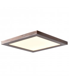 Access Lighting 20815LEDD-BRZ/ACR Boxer (l) LED Square Flush Mount