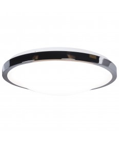 Access Lighting 20818LEDD-CH/ACR Lucid (m) Round LED Flush Mount