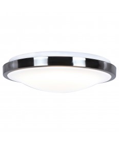 Access Lighting 20819LEDD-CH/ACR Lucid (l) Round LED Flush Mount