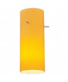 Access Lighting 23130-AMB Cylinder Pendant Glass Shade