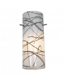 Access Lighting 23130-BLWH Cylinder Pendant Glass Shade