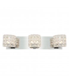 Access Lighting 23921LEDDLP-CH/CCL Prizm 3-Light Vanity