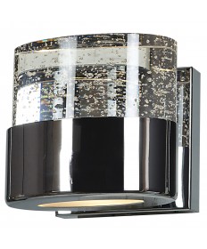 Access Lighting 23925LEDDLP-CH/CLR Bubbles Solid Crystal 1-Light LED