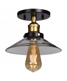 Access Lighting 24001LEDDLP-BGL/CLR The District 1-Light Retro