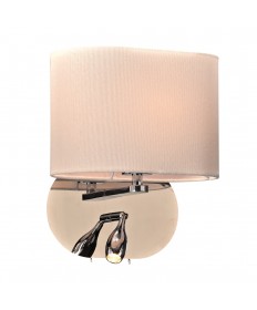 PLC Lighting 24216PC 1 Light Wall Sconce Mademoiselle Collection