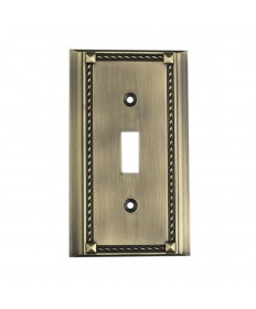 ELK Lighting 2501AB Clickplates Antique Brass Single