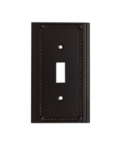 ELK Lighting 2501AGB Clickplates Aged Bronze Single