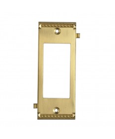 ELK Lighting 2505BR Clickplates Brass Middle Switch Plate