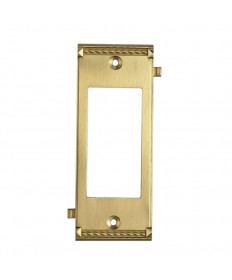 ELK Lighting 2505BR Clickplates Brass Middle Switch Plate