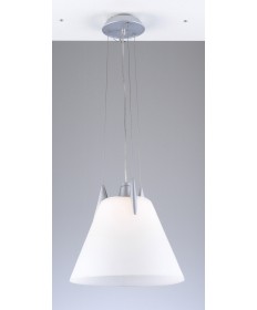 PLC Lighting 265 OPAL 1 Light Pendant Pinnacle Collection