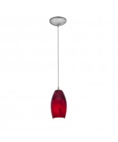 Access Lighting 28011-1C-BS/RUSKY Merlot 1-Light Pendant