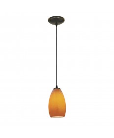 Access Lighting 28012-1C-ORB/MYA Sydney Glass Pendant