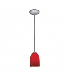 Access Lighting 28012-4R-BS/RED Champagne 1-Light Pendant