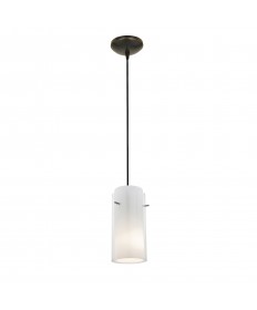 Access Lighting 28033-4C-ORB/CLOP Glass`n Glass Cylinder 1-Light