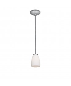 Access Lighting 28069-1R-BS/OPL Janine Inari Cone Glass Pendant