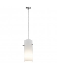 Access Lighting 28330-BS/OPL Shava Inari Silk 1 Light Pendant