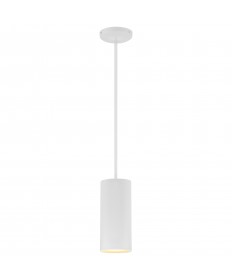 Access Lighting 29001LEDDLP-MWH Pilson 1 Light Rod Pendant