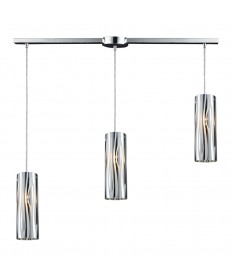 ELK Lighting 31078/3L Chromia 3 Light Pendant in Polished Chrome