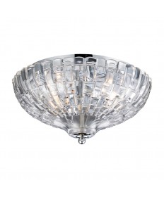 ELK Lighting 31240/2 Crystal Flushmounts 2 Light Flushmount in Polished Chrome