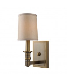 ELK Lighting 31260/1 Baxter 1 Light Wall Sconce in Brushed Antique Brass