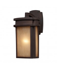 ELK Lighting 42140/1 Sedona 1 Light Outdoor Sconce in Clay Bronze