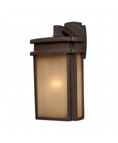 ELK Lighting 42141/1 Sedona 1 Light Outdoor Sconce in Clay Bronze