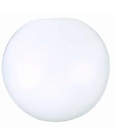 Satco 50/239 Satco 50-239 White Poly Globe with 5-1/4" Neckless Opening 18 inch Diameter