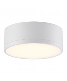 Access Lighting 50004LEDD-WH/ACR Beat 120-277v Dimmable LED Flush