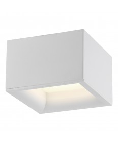 Access Lighting 50009LEDD-WH/ACR Bloc 120-277v Dimmable LED Flush