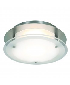 Access Lighting 50036LEDD-BS/FST Vision Round (s) Dimmable LED Flush