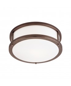 Access Lighting 50079LEDDLP-BRZ/OPL Conga Flush Mount