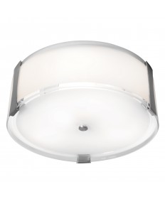 Access Lighting 50120LEDDLP-BS/OPL Tara Dimmable LED Flush Mount