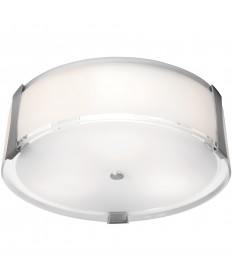 Access Lighting 50121LEDDLP-BS/OPL Tara Dimmable LED Flush Mount