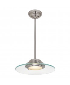 Access 50441LEDD-BS/8CL Phoebe Dimmable LED Semi-Flush or Pendant