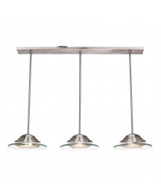 Access Lighting 50443LEDD-BS/8CL Phoebe Semi-Flush or Pendant