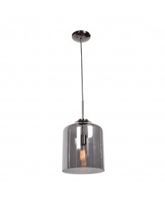 Access Lighting 50936-BCH/MIR Simplicite Smoked Glass Pendant